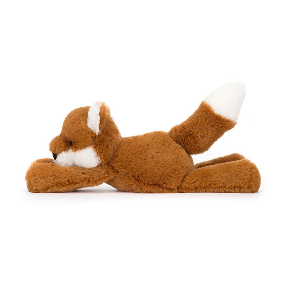 Jellycat Woods Animal Series Smuggy Fox Tiny Cute Doll Plush Doll Sitting 5cm High