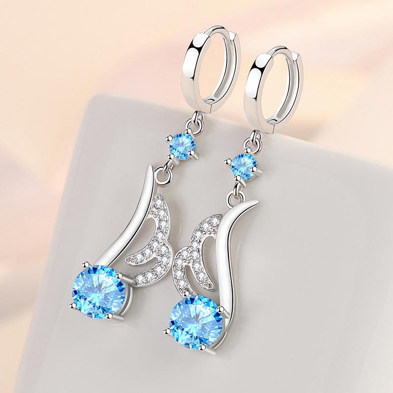 

Серьги-капли Lindon из медного сплава с цирконом, серьги-капли для женщин, подарки на свадьбу