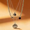 2026 New Fashion Trend Ins Pendant Necklaces Women Spliced Multi Layer Layered Necklaces Minimalist Party Festival Jewelry Gift