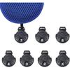 Andux 4pcs/Pack Long Neck Golf Hybrid Club Head Covers Dial No. Tag CTMT-02