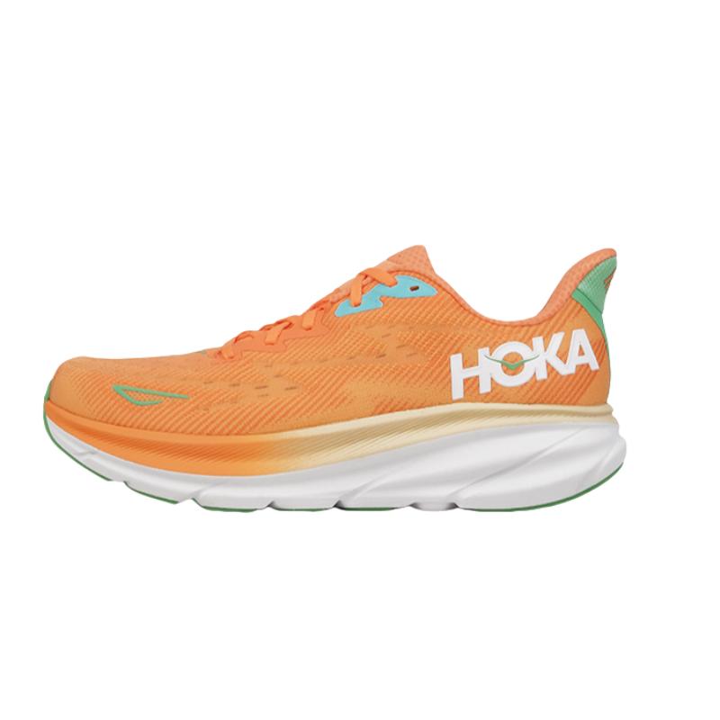 HOKA ONE ONE Clifton 9 Solar Flare Sherbert Sneakers 1127895-SRSH 42.5 оранжевый