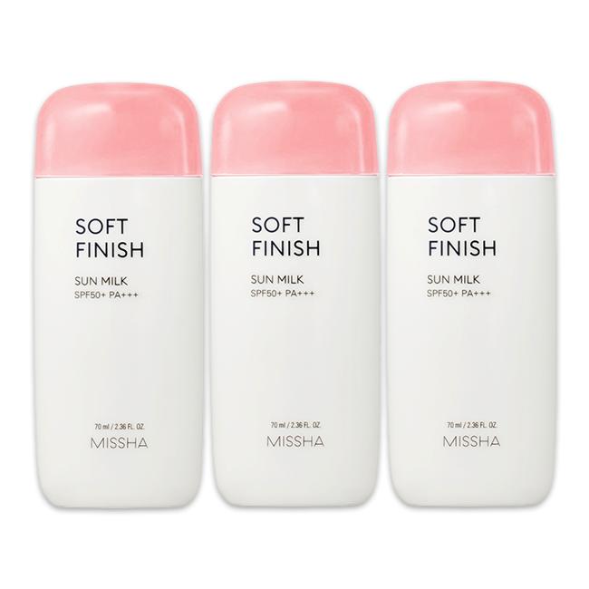 MISSHA Leche Protectora Solar Todo Alrededor Segura EX SPF50+ PA+++ 70ml (Esencia / Resistente al Agua / Acabado Suave) (10 Opciones)