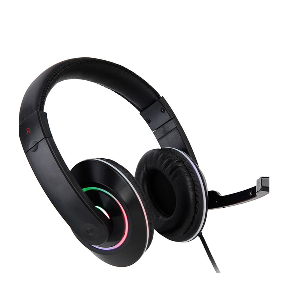 

Проводные игровые наушники, геймерская гарнитура с микрофоном для компьютера, ноутбука, PS4 Play Station 4, Nintendo Switch, планшета чёрный