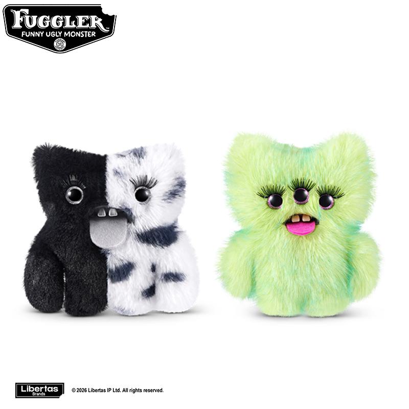 Fuggler Baby Baddies Keychain Plush Toys Fugglers Funny Ugly Monsters Stuffed Peluche Pendants Dolls