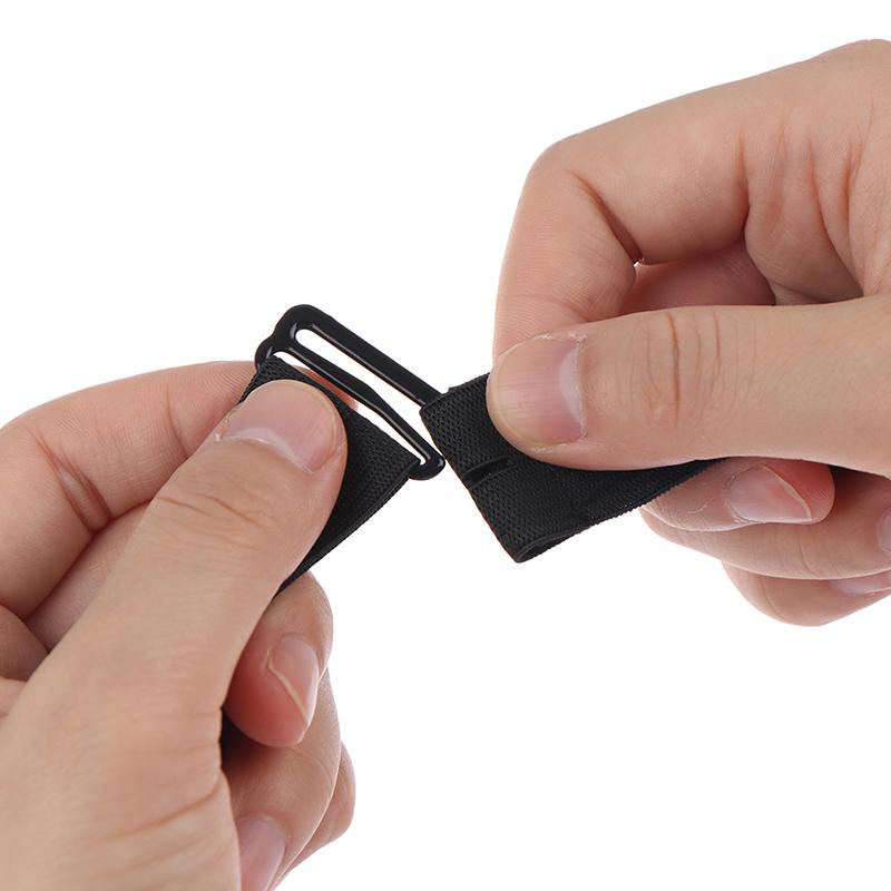 1X Adjustable Belt Shirt Non-Slip Wrinkle-Proof Shirt Holder Straps Locking Belt