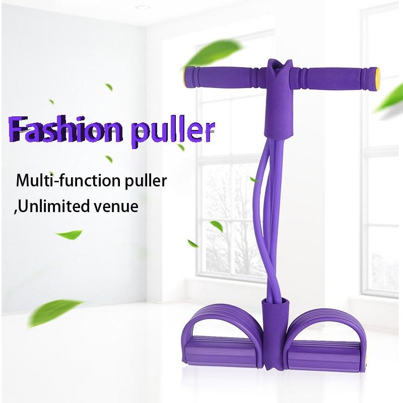 4 Resistance Bands Fitness Elastic Pull Ropes Exerciser Belly Home Gym Sport Elastic Bands for Workout Fitness Equipment