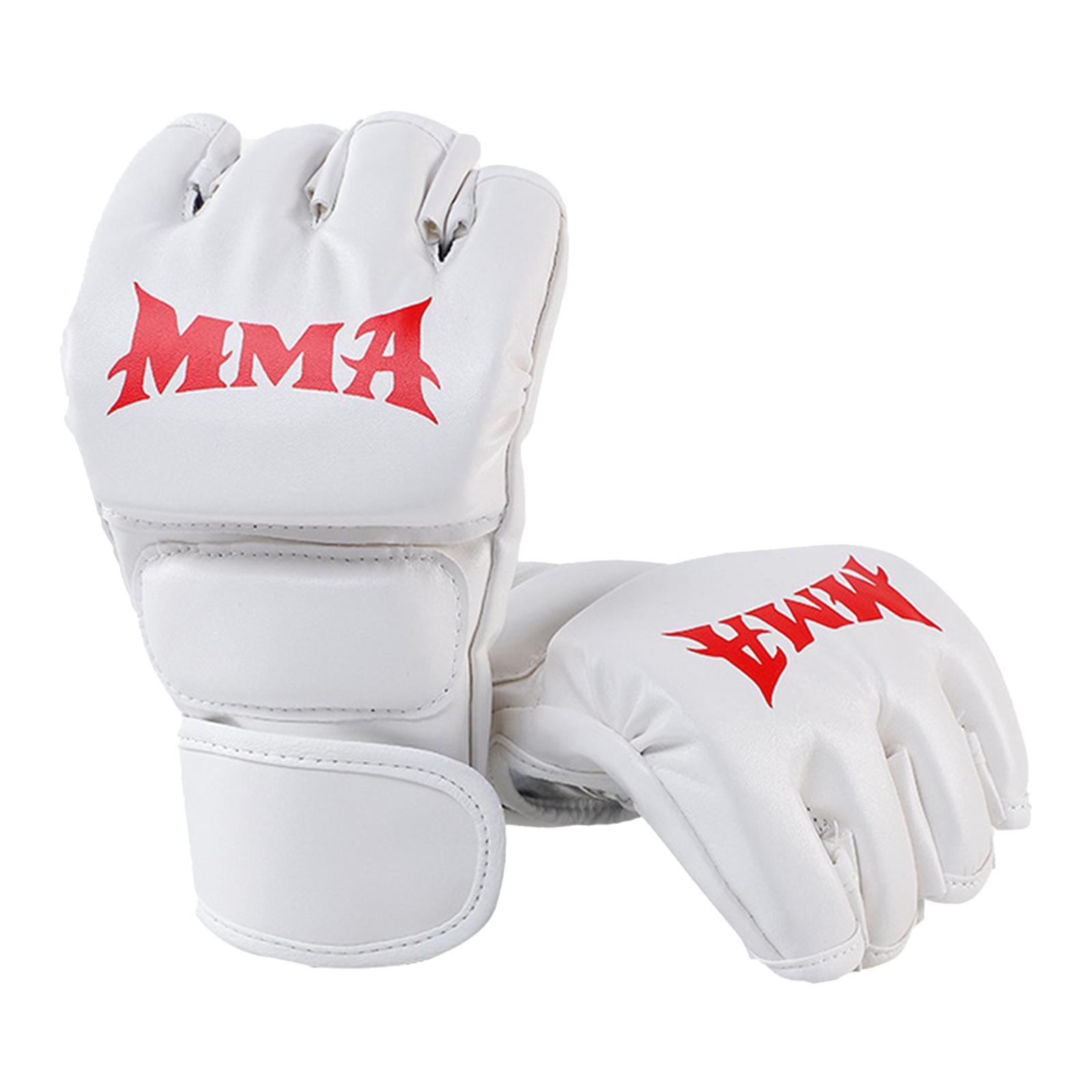

Перчатки для бокса Kick MMA для мужчин и женщин PU Karate Muay Thai Guantes De Boxeo Free Fight MMA Sanda Training Adults Kids Equipment