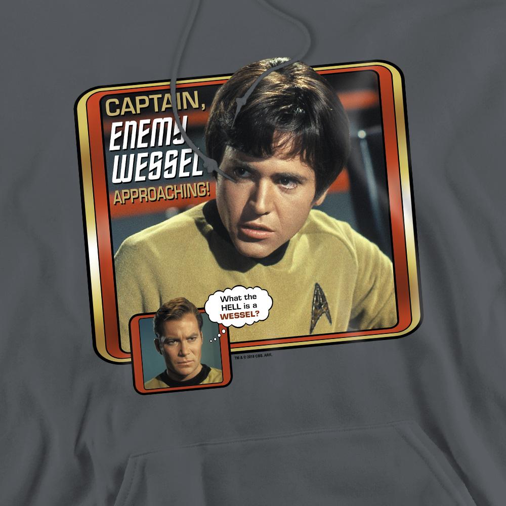 Star Trek Mens Enemy Wessel Hoodie