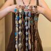 Bohemian Ethnic Waist Chain Belt for Women - Versatile Xinjiang Travel Outfit Accessory for Summer