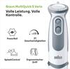 Погружной блендер Braun MQ 5200 WH MultiQuick 2 Vario