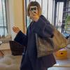 Woven shoulder bag underarm bag spring and summer new bag women's bag handmade high-texture dumpling bag tide