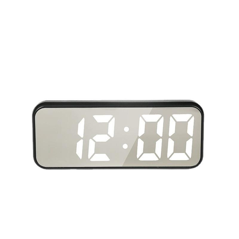 New Multi-functional LED Mirror Alarm Clock, Student Dormitory Desktop Electronic Clock, Creative Digital Clock