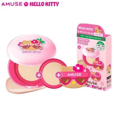 AMUSE Dew Power Cushion 15g*2 adet [AMUSE x Tanning Hello Kitty]