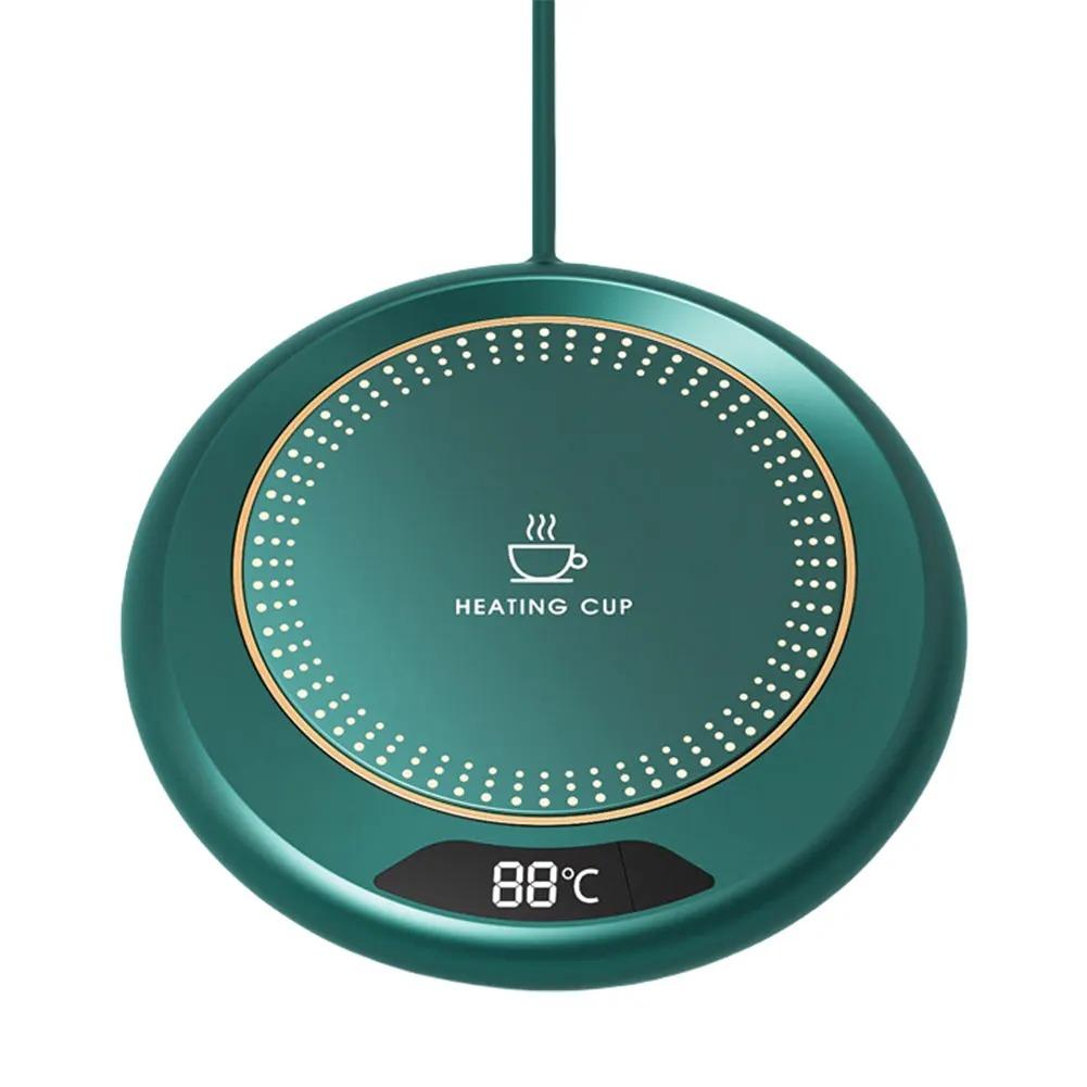 Podgrzewacz do kubków z sterowaniem dotykowym, 3-stopniową regulacją temperatury i wyświetlaczem