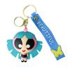 Creative Flying Female Police Keychain Pendant – Car Accessory & Small Gift