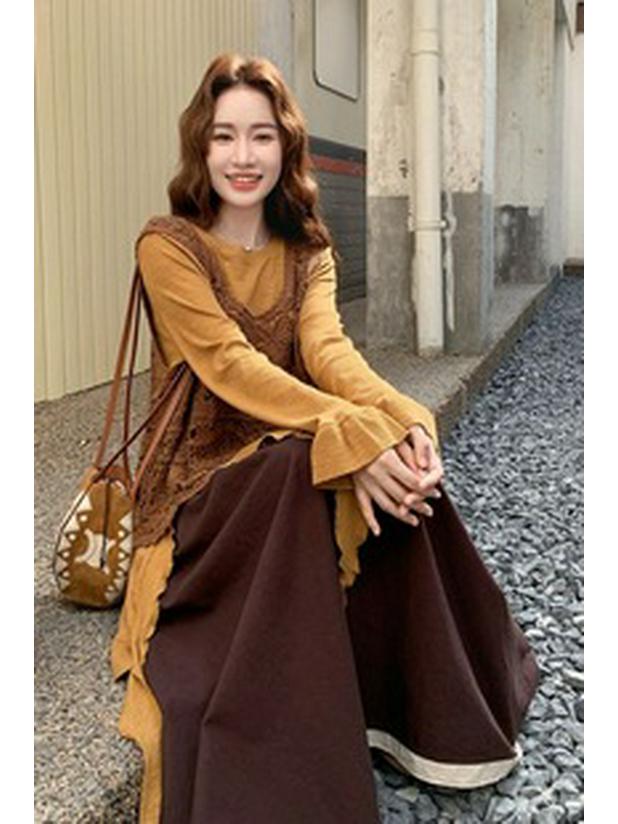 Women's High-End Denim Suit: 2025 Autumn Chinese Style Casual Two-Piece Set