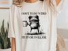 Weird Frog Meme T-Shirt Funny Vintage Style Graphic Tee