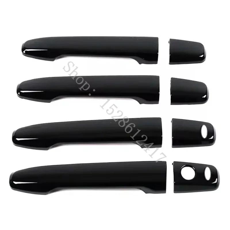 For mitsubishi outlander ASX Mitsubishi Lancer-ex Glossy Black ABS Door Handle Bowl Door handle Protective covering Cover Trim