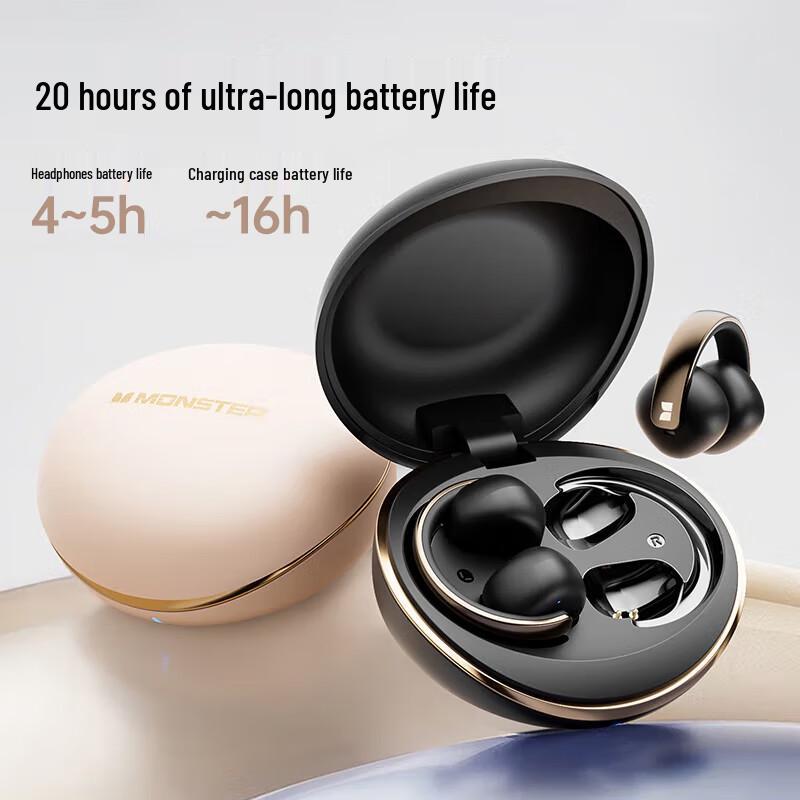 Monster Airmars XKT30 Clip-On True Wireless Earbuds