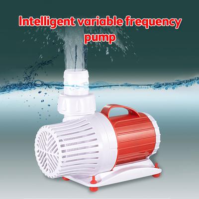 Amphibische Wasserpumpe mit variabler Frequenz, 7000 l/h, ultra-leise Sinuswellen-Technologie, DC24V, für Aquarien