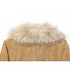 Faux Fur Suede Blazers Women Faux Leather Women's Tailoring Blazers Winter Blazer Fitted Coats Jacket