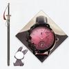 HYCOS Wei Wuxian Lan Wangji Wristwatch 12-hour System Quartz Watch Seiko Genuine Leather Strap Anime Style Moe Goods Cosplay Accessories Fashion Gift