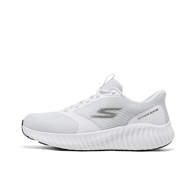 Skechers Go Comfortable Low Top Running Shoes Men sneakers White 220381-WBK 41