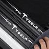 CPSSA1 Car Door Threshold Anti Scratch Tape Stickers Trunk Door Sill Protective Strip for Tesla Model 3 Y S X Roadster P75D P85D P100D