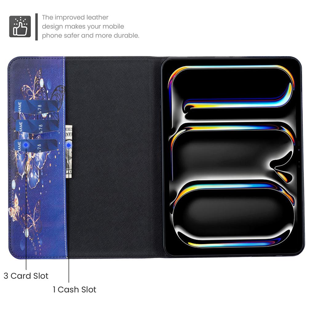 Leather Case For Xiaomi RedMi Pad SE 11" 10.61" Stand Cover Xiaomi Pad 5 6 7 Pro 12.1 11 Inch PU Leather Tablet Cover Redmi Pad Pro