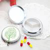 Pill Box with Cover 3 Independent Grids Well Sealed Moisture-proof Dustproof Large Capacity Business Trip Tablet Holder Travel Supply