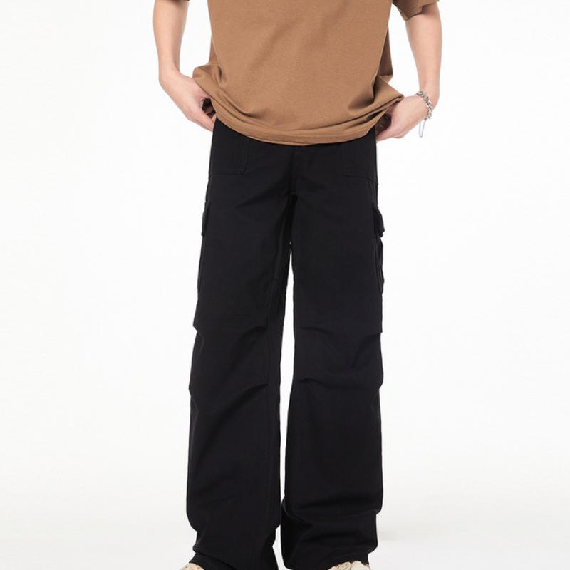 New Autumn and Winter Cotton Casual Paratrooper Pants for Men and Women Three-dimensional Multi-pocket Versatile Trousers