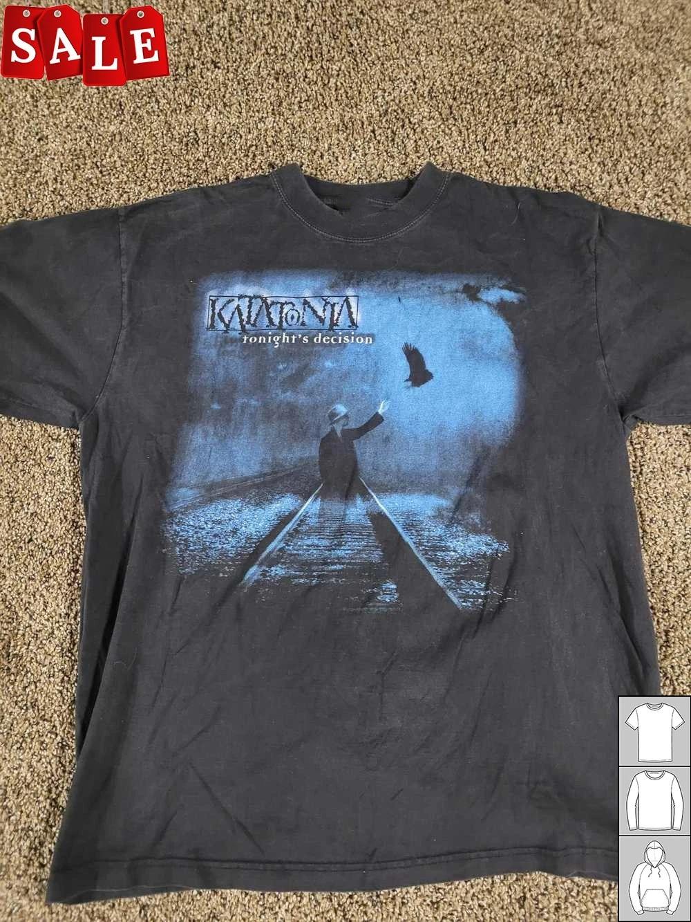 New Katatonia Tonight s Decision Short Sleeve Men All Size Shirt JM355 M