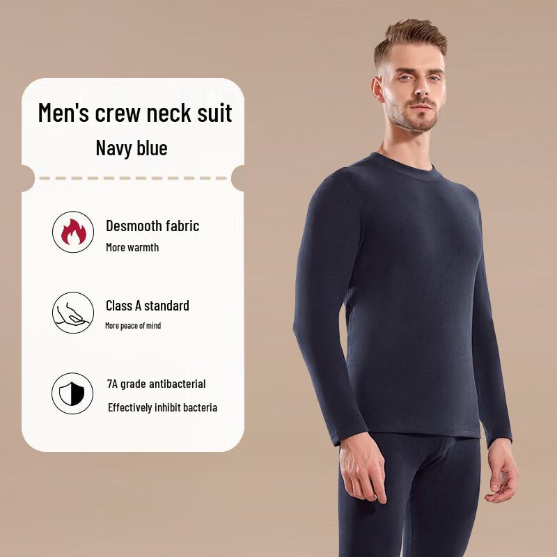 

Men s Winter Thermal Set with German Velvet, Antibacterial & Half-Turtleneck L