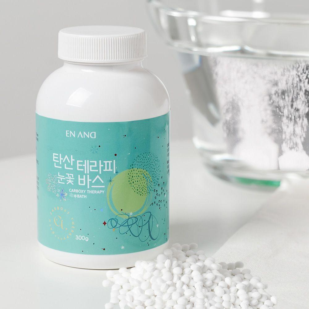 (enand/and) RNVUWWOY Carbonated Therapy Snow Flower Bath 300g