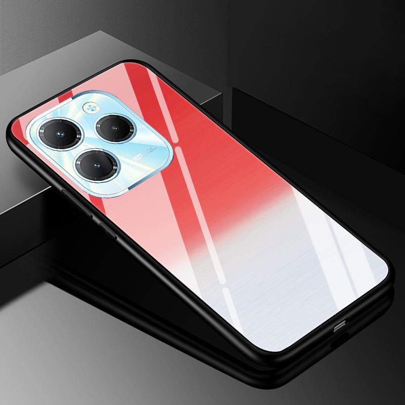 Husă de telefon din sticlă securizată pentru Tecno Pova 6 Pro 5G / Pova 6 Neo 4G / Pova 5 Pro Bumper de protecție dură de lux pentru Tecno Pova6 Neo Funda