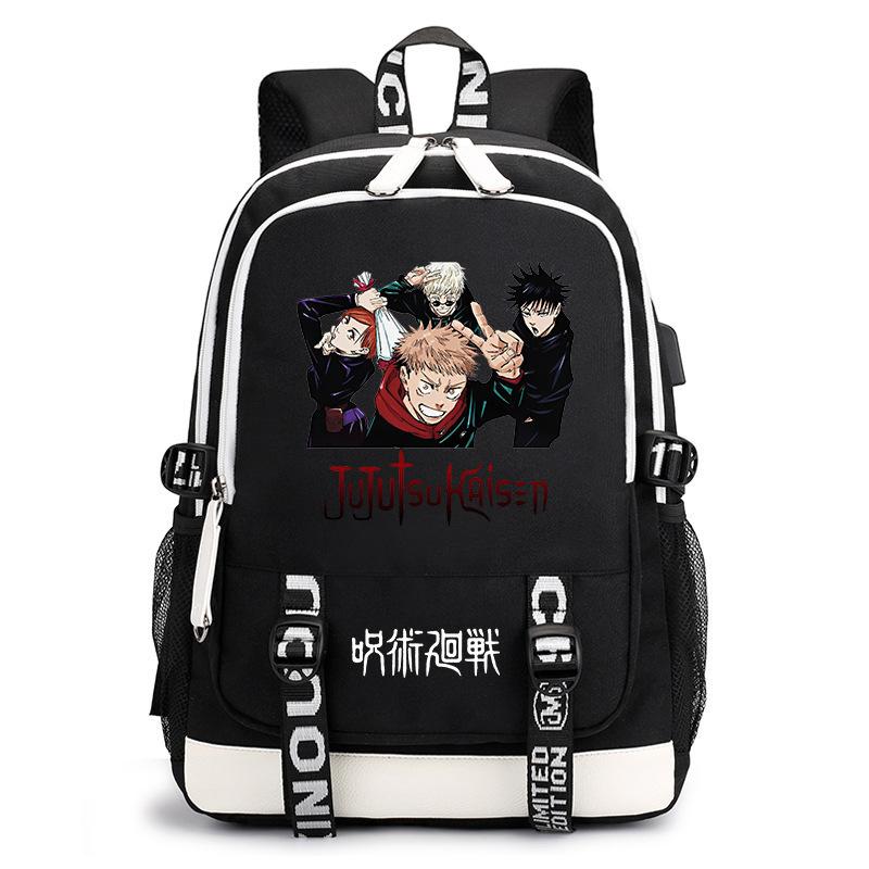 Day Mantra Return To War Anime School Bag Fashion Backpack Elementary School Students Large Capacity Backpack Burden Reduction Storage Bag