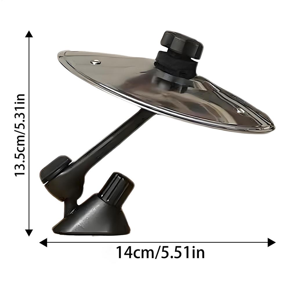 

Car Crashs Cymbals Air Vent Stainless Steel Cymbals For Car Vent Make Your Driving More Fun Vehicles Interior Supplies For Truck чорний