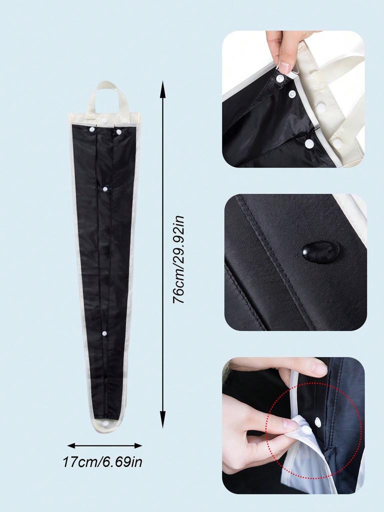 Porte-parapluie universel pour dossier de siège de voiture, Sac imperméable en nylon, Design suspendu, Peut contenir 3 parapluies, Pliable, Installation facile, Pratique