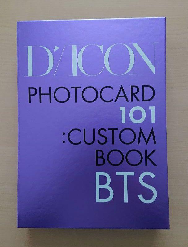 

[USED] BTS D ICON Photocard Custom Book 101