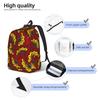Traditional Ethnic Tribal  Everyday Backpack for Men Women Trend Learner Professional Daypack Colorful  Laptop Computer Cloth Bags Field