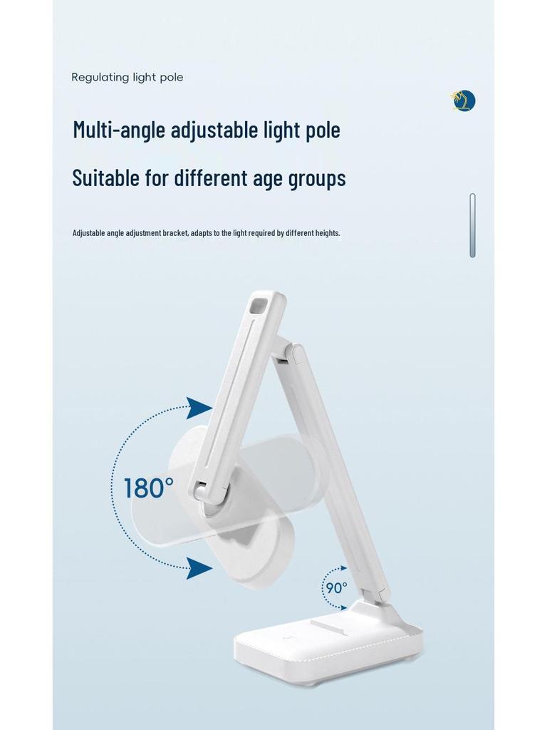 LED Superhelle Faltbare Schreibtischlampe für Studenten und Kinderhausaufgaben