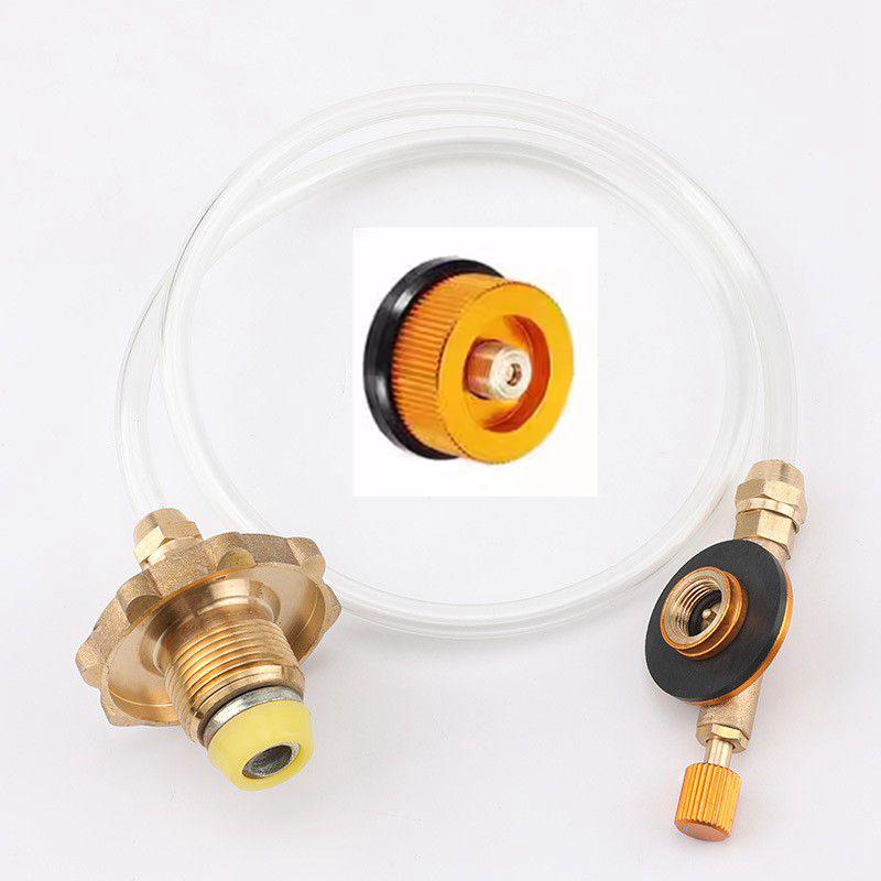 Outdoor Stove Gas Tank Conversion Valve for Camping