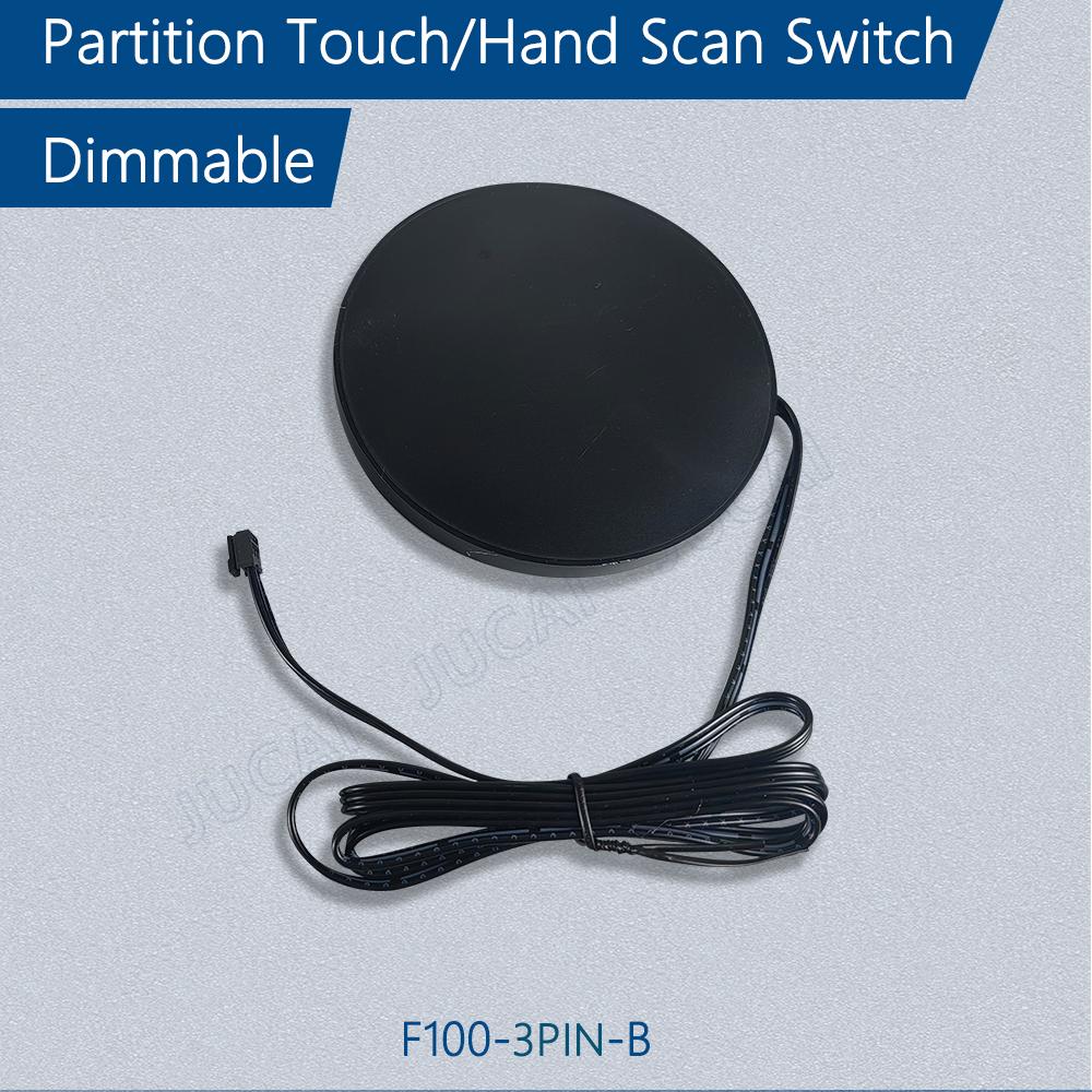 5V 12V 24V LED Dimmable Touch Sensor Switch Penetrating Wood Panel 8cm Smart Home Dimmer for Lighting Control Hand Scan Switch