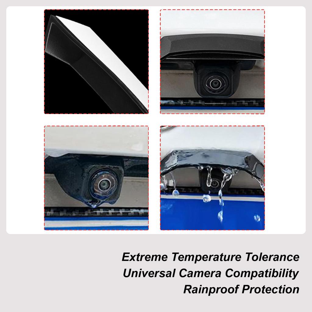 Car Rear View Camera Cover Protective Housing For Rearview Reverse Automotive Reverse Camera Guard For Truck SUV Van Sedan