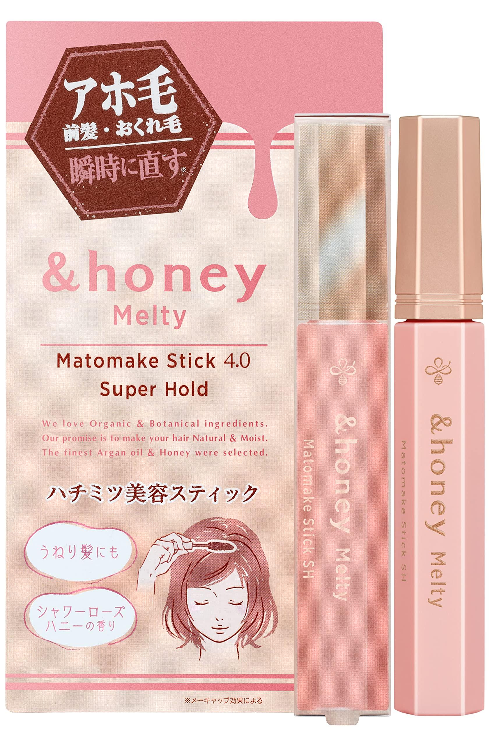 

Melty Matomake Stick Super Hold Set 18 г Сыворотка для волос и мед 4.0 2 шт [тушь для ресниц Ahoge] розовый