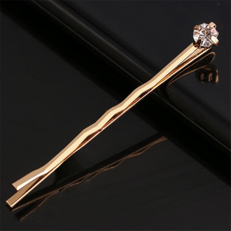 Korea Simple Metal Hair Clips Pins for Women Headwear Sweet Hairpins Barrettes Styling Hair Accessories Gift Dropshipping