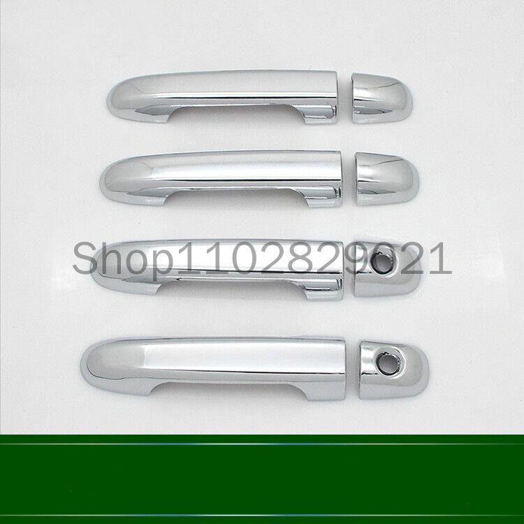 Chrome Car Side Door Handle Cover Trim Auto Exterior Accessories Stickers Styling For Hyundai i20 2008-2013 2012 2011 2010 2009
