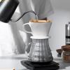 NEW Porcelain Coffee Dripper Funnel Conical Hand Flushing Single Dripping Filter Cup