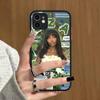 Popular Singer S-Sza Phone Case For IPhone 16 15 14 13 12 11 Pro Max Plus X XS MAX Black Matte Phone Fundas