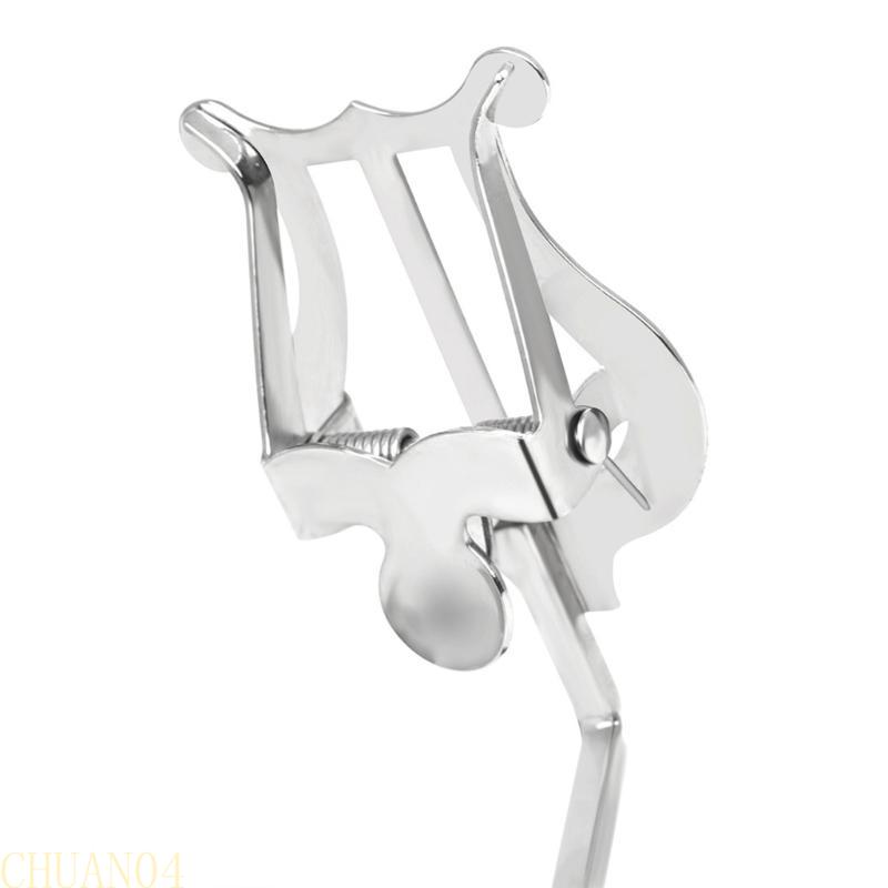 A1A2 Flute Music Stand Music Book Clamps Flute Lyre Music Score Holder Instrument Flute Stand Marchings Lyre Sheet Music Clip